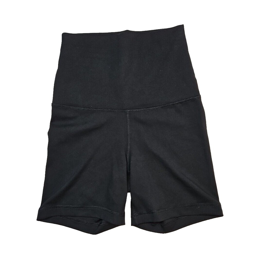 Yogalicious Lux Womens Black Everyday Athletic Biker Shorts‎ Size XS NWOT